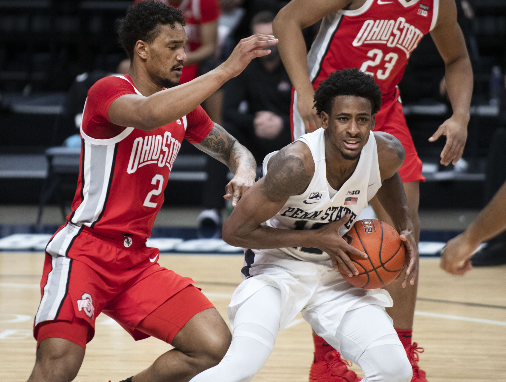 Penn State Men's Basketball vs Ohio State, Brockington (12)